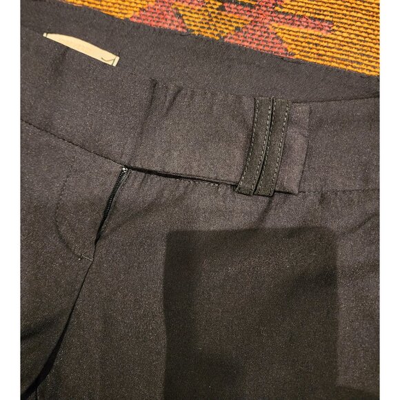 Forever 21 Women's Black Flared, Stretch Dress Pants Size L Made In USA - Picture 14 of 14